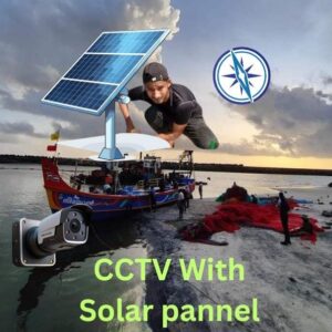 CCTV WITH SOLAR PANNEL